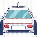 Icon representing data entry for vehicle details