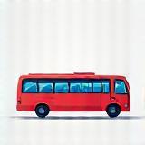 Icon of a tour bus representing fleet management